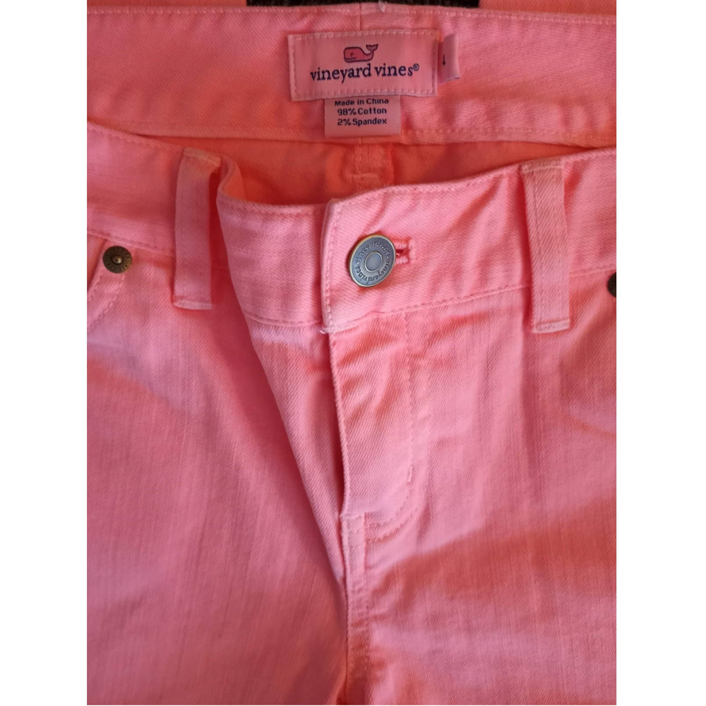 Vineyard Vines Colored Ankle Jeans - Size 4 - Pink